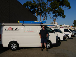 Coss Communications Truck Van Fleet 